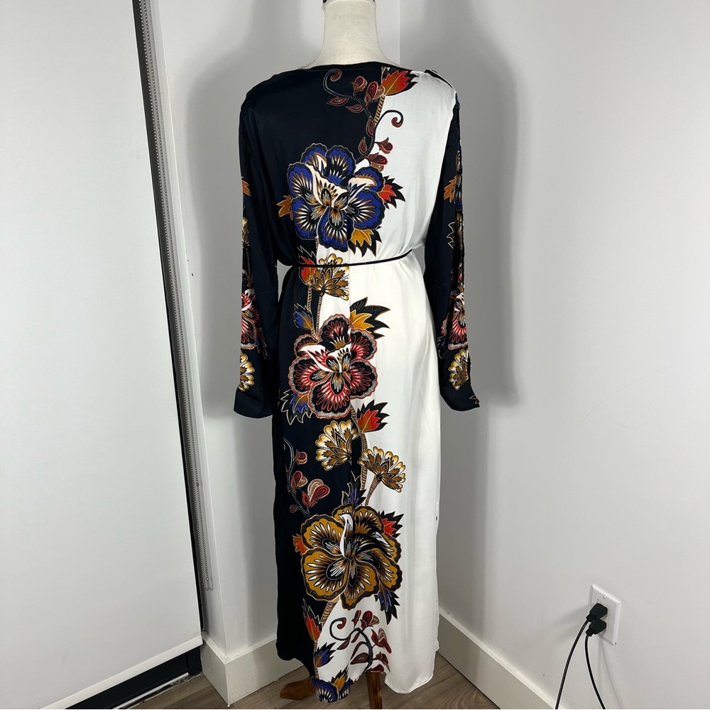 Farm Rio Maxi floral long sleeve dress - Picture 10 of 11